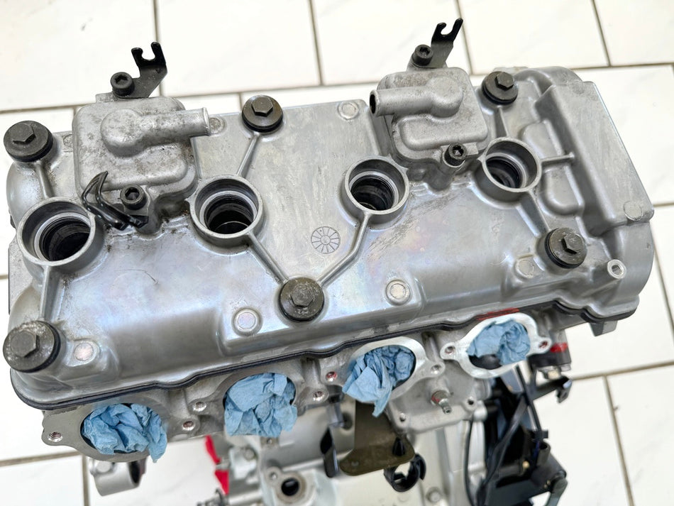 KAWASAKI ZX-6R 636 C Motor cigüeñal culata caja de cambios embrague 05-06
