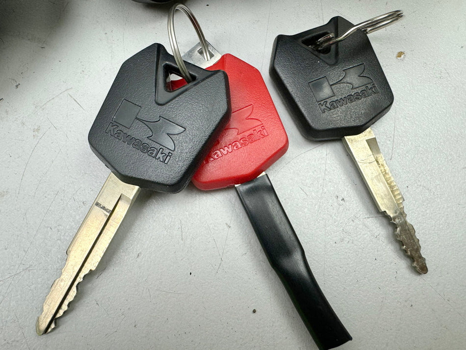 KAWASAKI ZX-6R 636 C Schloßsatz & CDI Steuerteil Tankdeckel Zündschloß 05-06