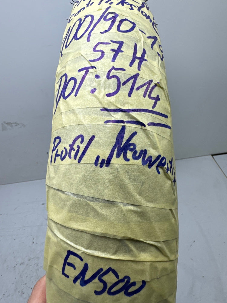 KAWASAKI EN 500 Continental Conti Milestone Reifen Satz 100/90 19 + 140/90 15