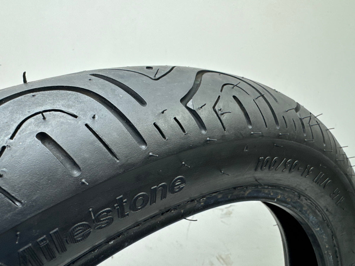 KAWASAKI EN 500 Continental Conti Milestone Reifen Satz 100/90 19 + 140/90 15