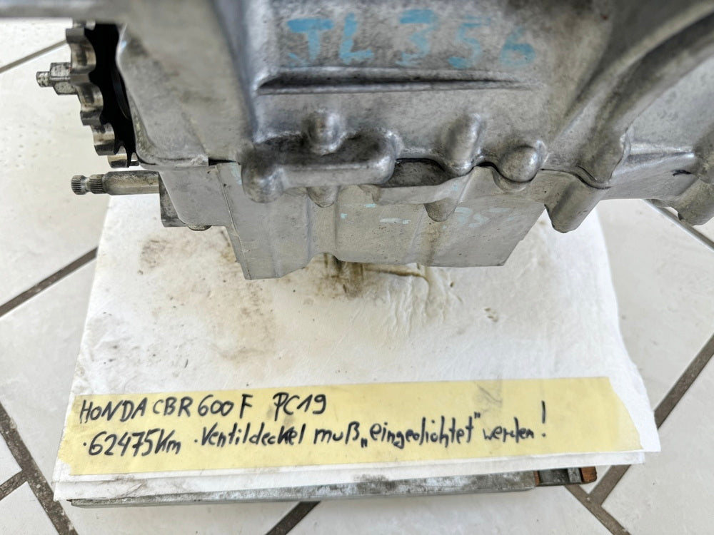 HONDA CBR 600 PC19 PC23 Motor Zylinderkopf Kurbelwelle Getriebe Kupplung