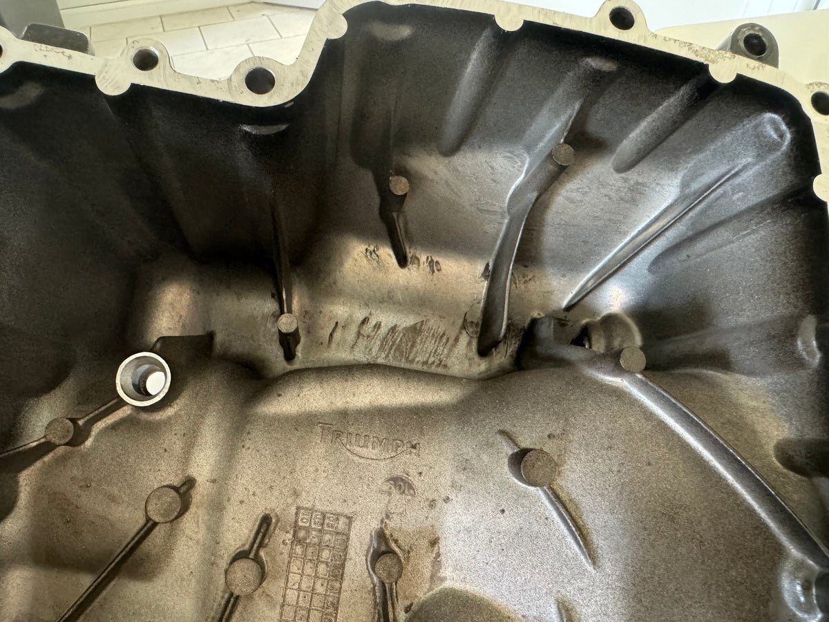 Triumph Street Triple 675 D67LD Ölwanne Motordeckel Cover Motor Oil Pan 07-12