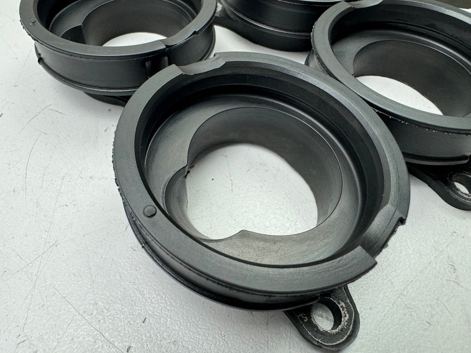 KAWASAKI ZX-6R 636 C Ansaugstutzen Satz Schellen original für Motor 05-06