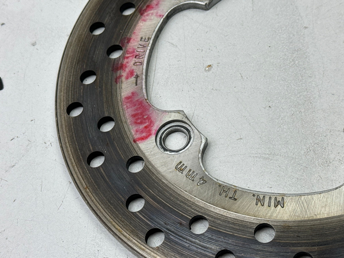 KAWASAKI ZX-6R ZX600J G ZX-9R ZX900C D E Rear Brake Disc Original 4.878 mm