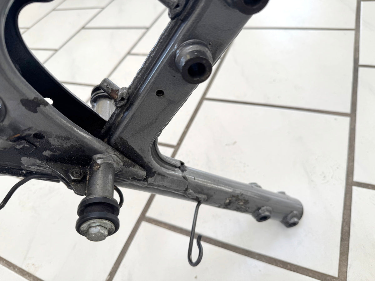 YAMAHA TT 600 E 4GV (4LW) Rahmen & Brief Vermessungsprotokoll unfallfrei