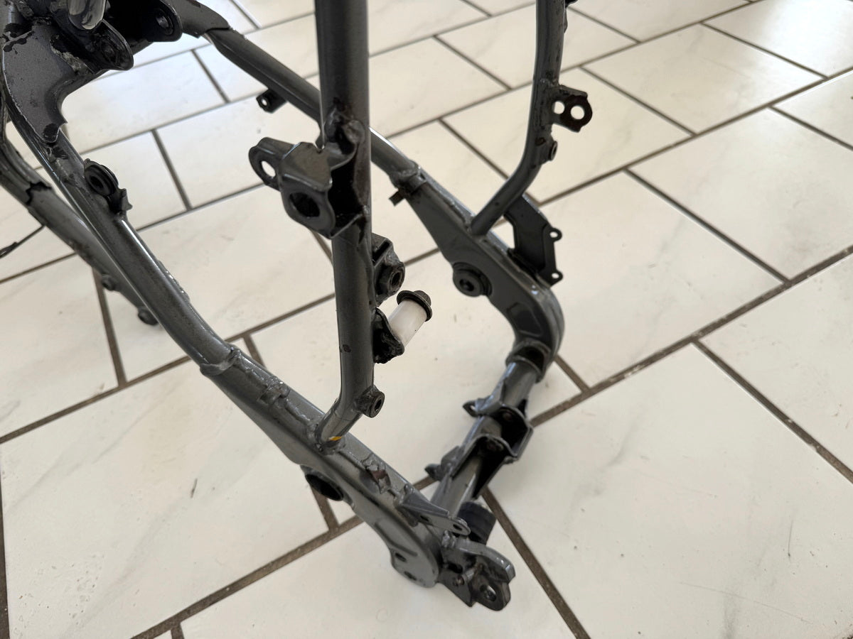 YAMAHA TT 600 E 4GV (4LW) Rahmen & Brief Vermessungsprotokoll unfallfrei