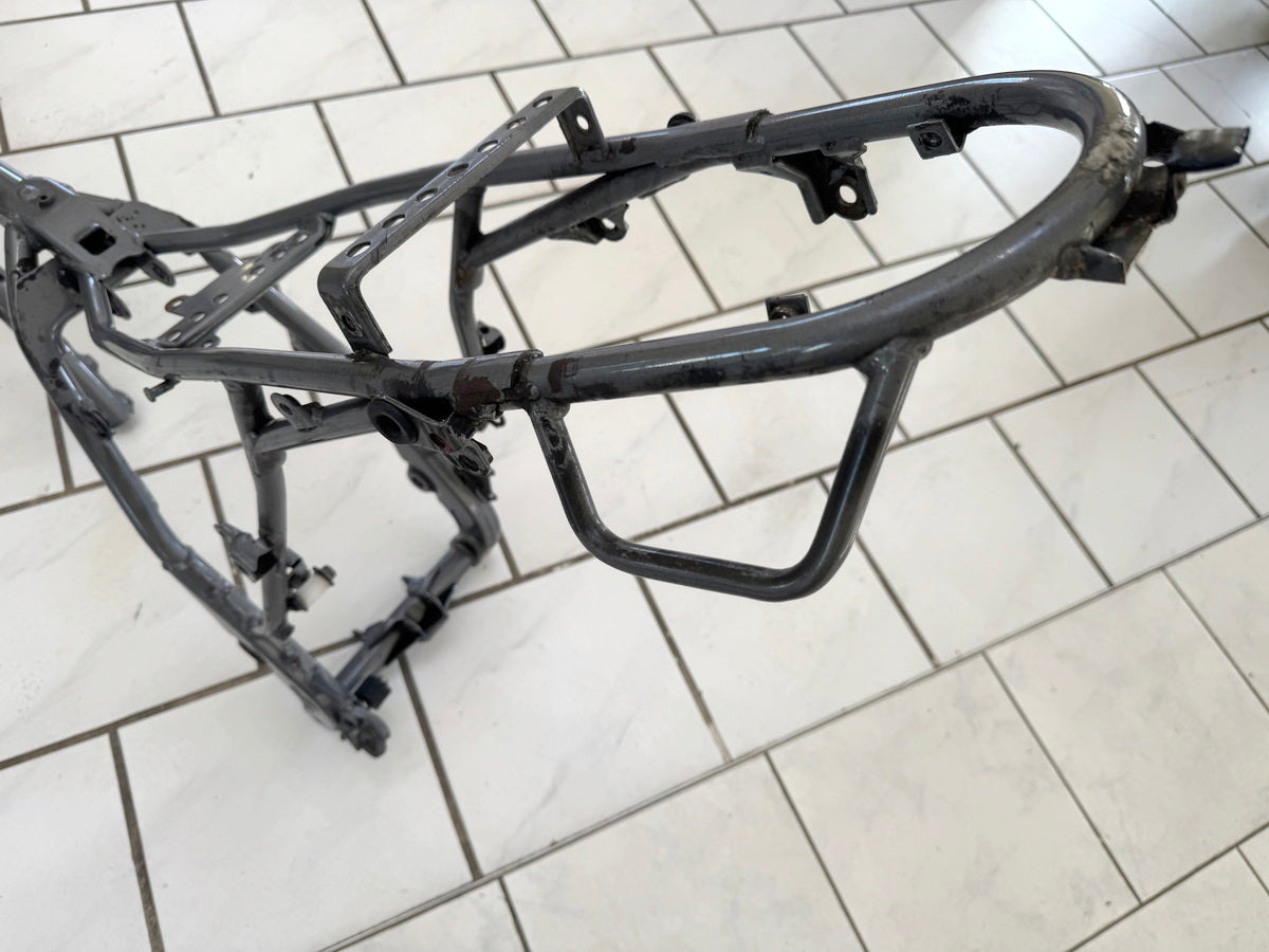 YAMAHA TT 600 E 4GV (4LW) Rahmen & Brief Vermessungsprotokoll unfallfrei