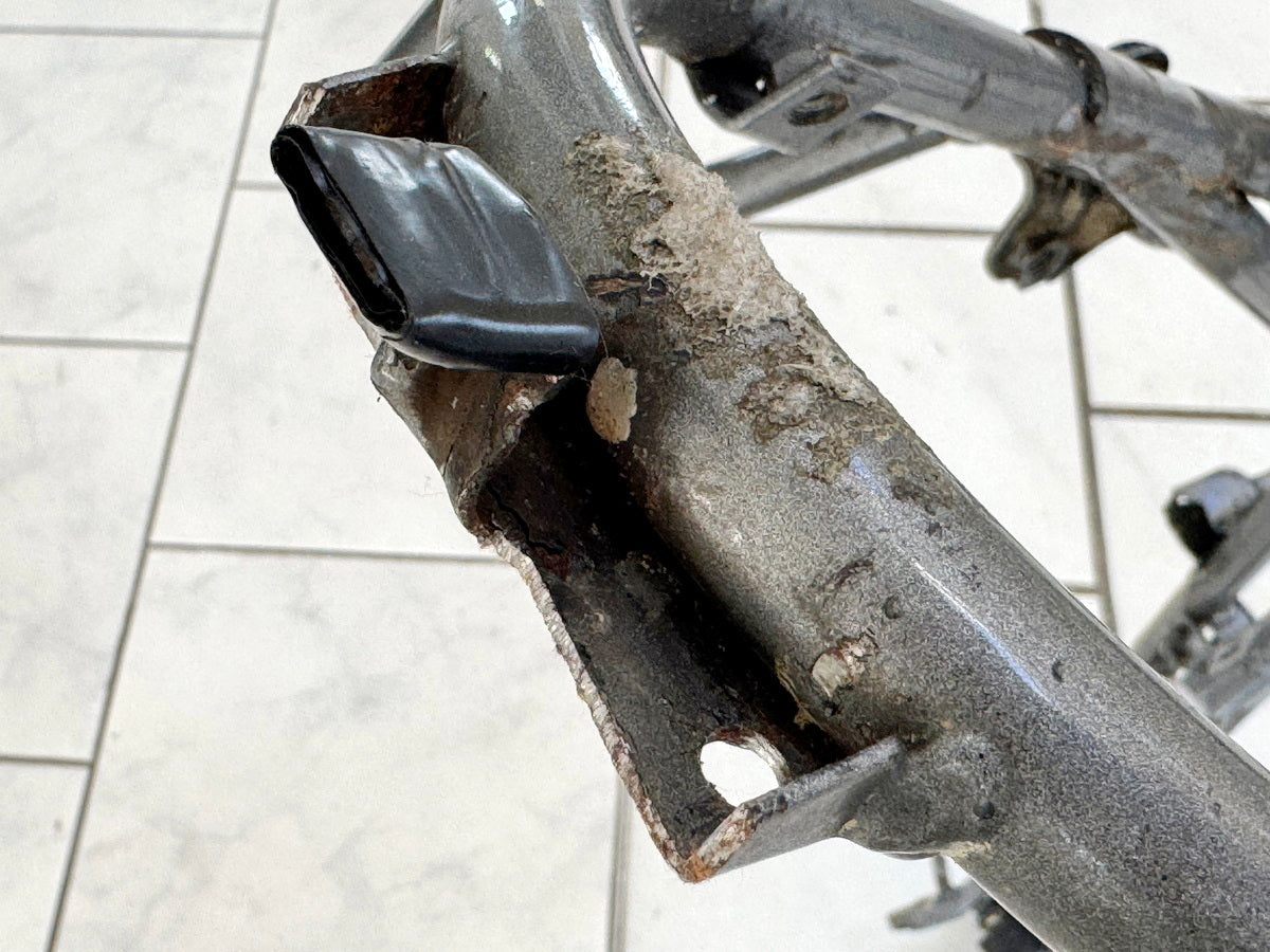 YAMAHA TT 600 E 4GV (4LW) Rahmen & Brief Vermessungsprotokoll unfallfrei