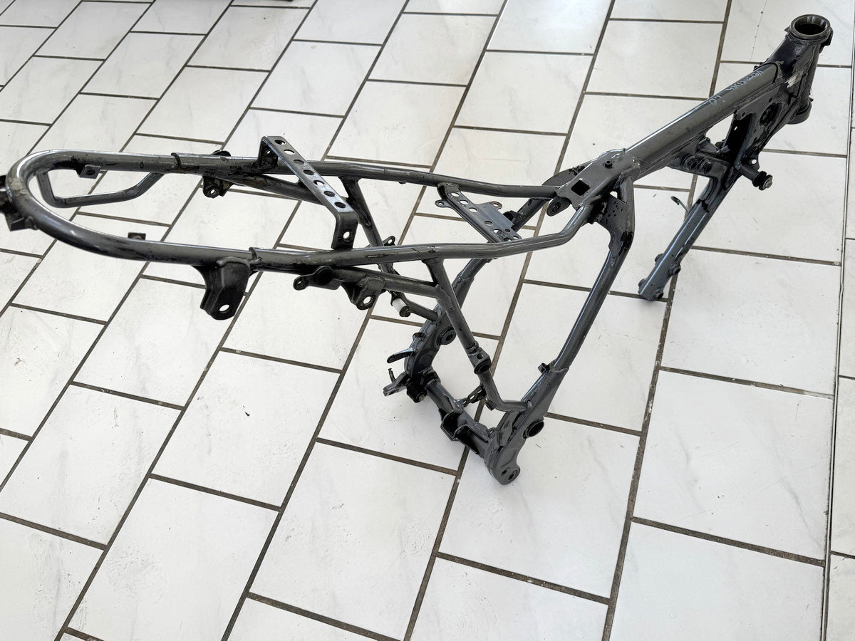 YAMAHA TT 600 E 4GV (4LW) Rahmen & Brief Vermessungsprotokoll unfallfrei