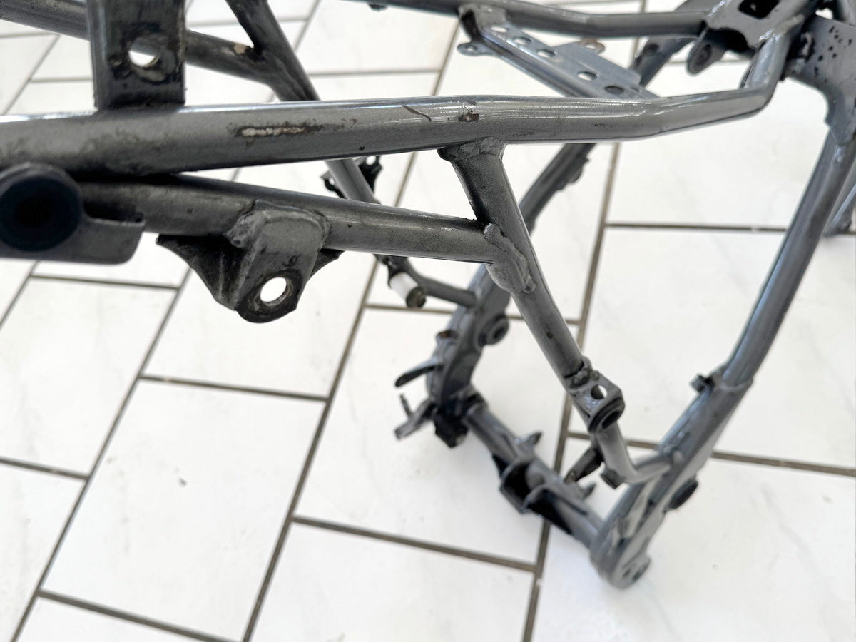 YAMAHA TT 600 E 4GV (4LW) Rahmen & Brief Vermessungsprotokoll unfallfrei