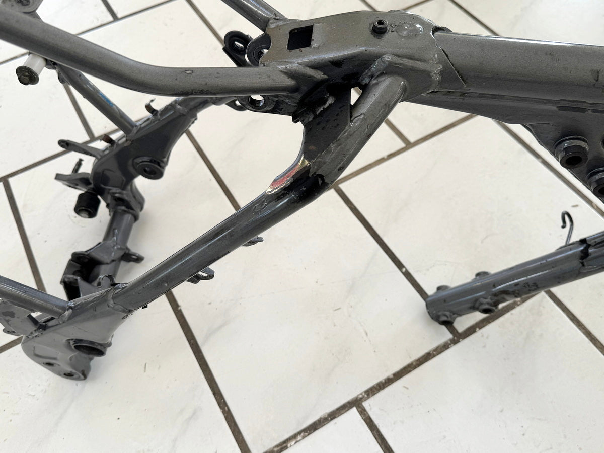 YAMAHA TT 600 E 4GV (4LW) Rahmen & Brief Vermessungsprotokoll unfallfrei
