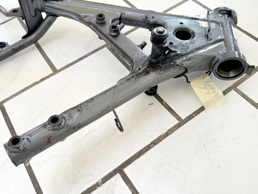 YAMAHA TT 600 E 4GV (4LW) Rahmen & Brief Vermessungsprotokoll unfallfrei