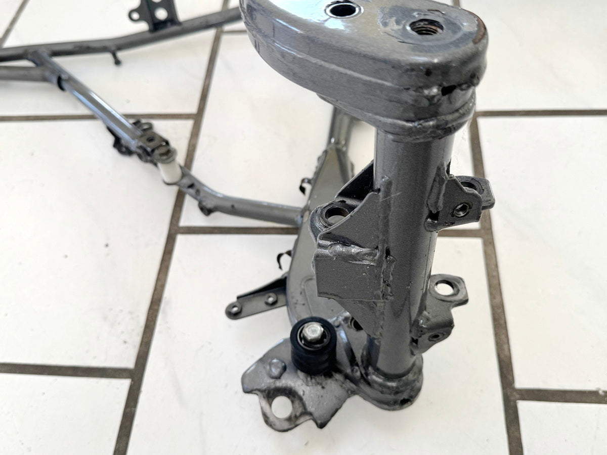 YAMAHA TT 600 E 4GV (4LW) Rahmen & Brief Vermessungsprotokoll unfallfrei