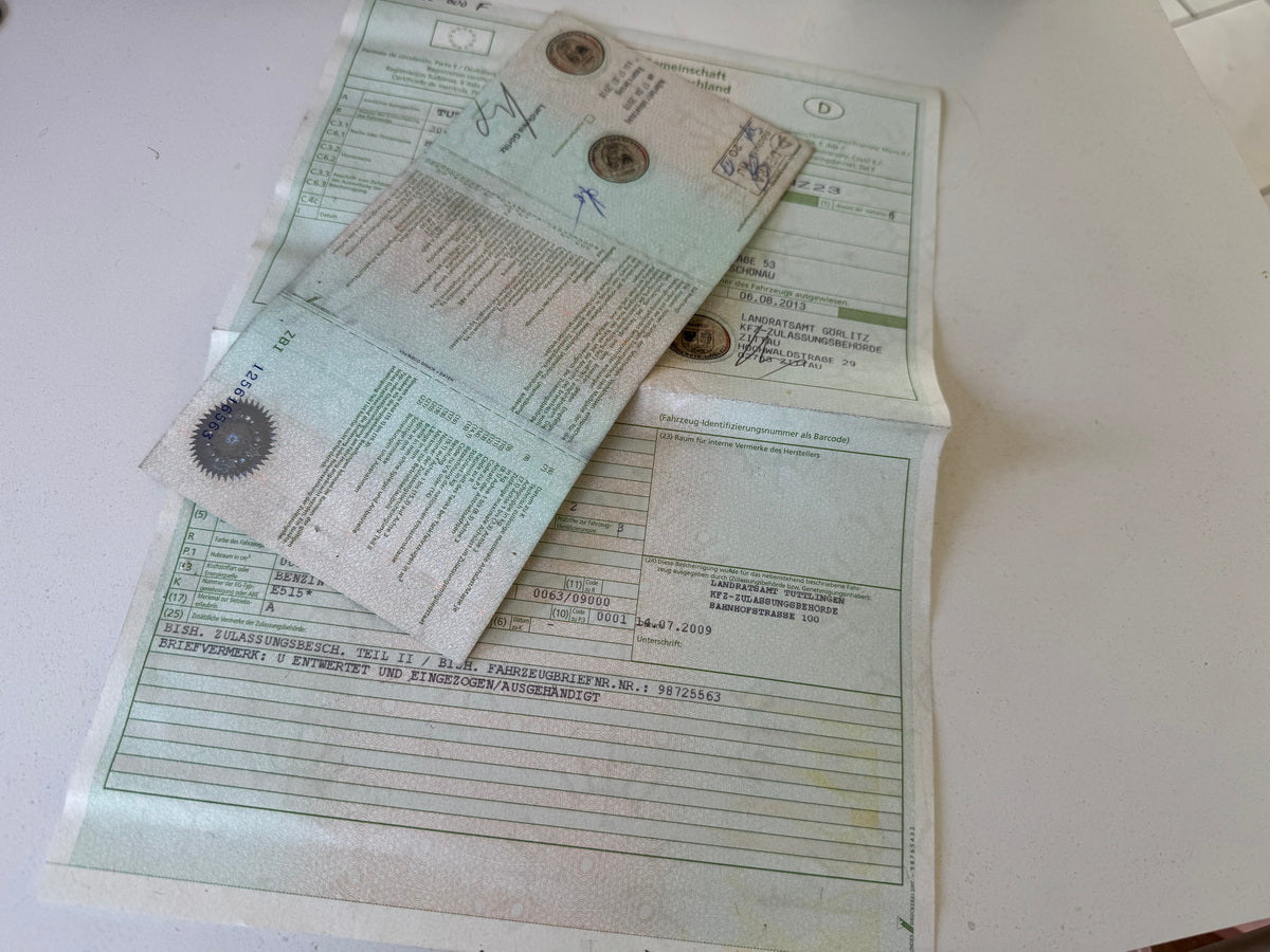HONDA CBR 600 PC19  Rahmen & Brief Vermessungsprotokoll Dokumente unfallfrei