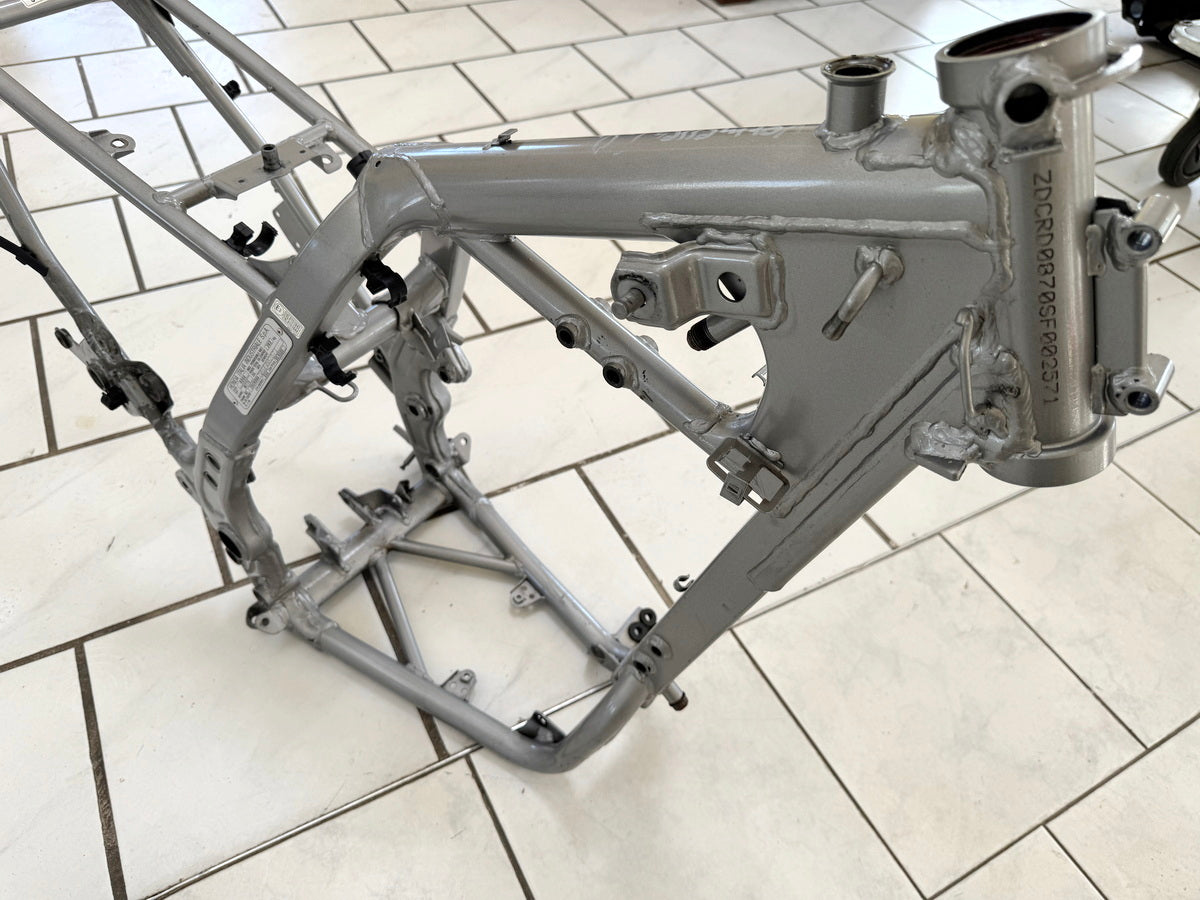 HONDA NX 650 RD08 DOMINATOR Rahmen & Brief Vermessungsprotokoll unfallfrei