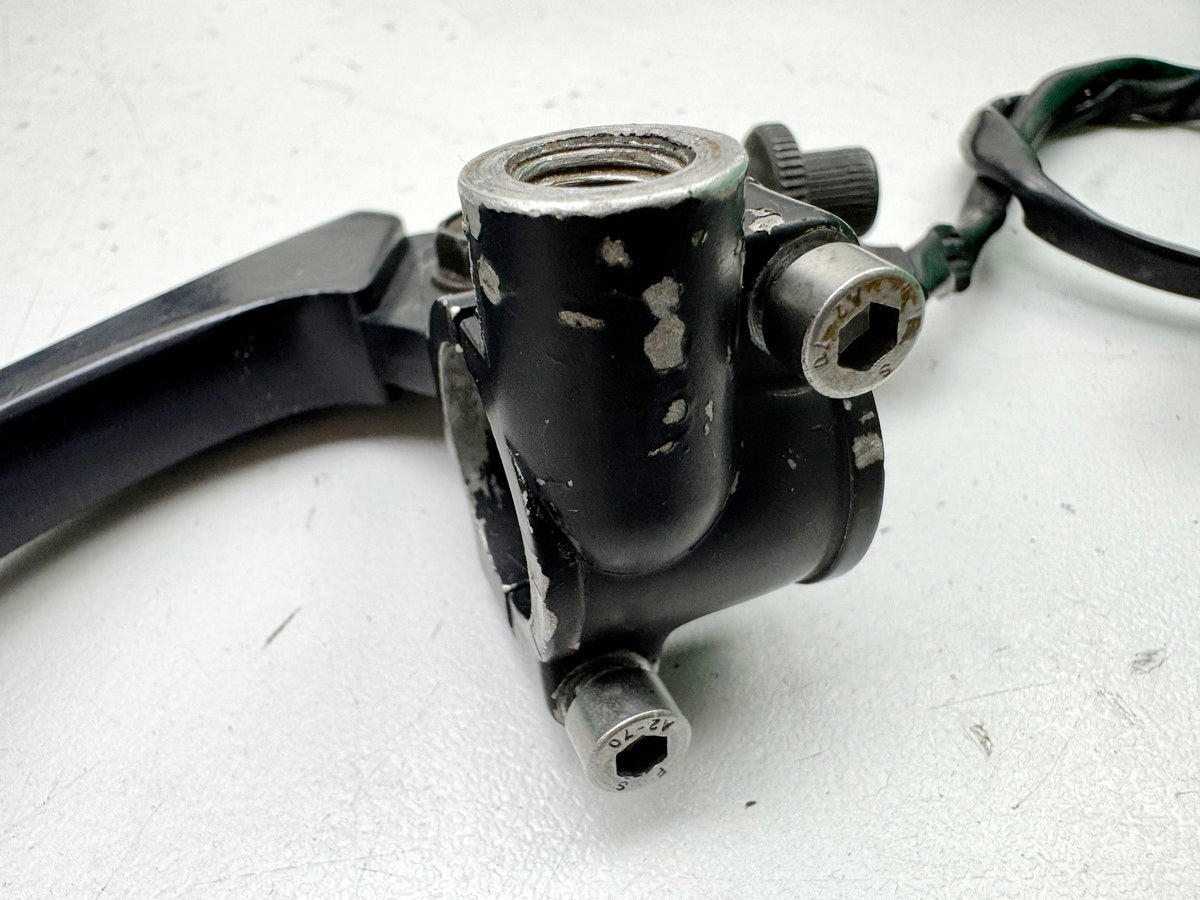 YAMAHA TT 600 E 4GV (4LW) Kupplungsarmatur Halter Kupplungshebel Spiegelhalter