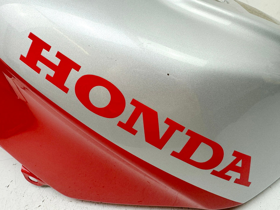 HONDA CBR 600 PC19 PC23 Depósito de gasolina, depósito de combustible, plateado, rojo, sin óxido