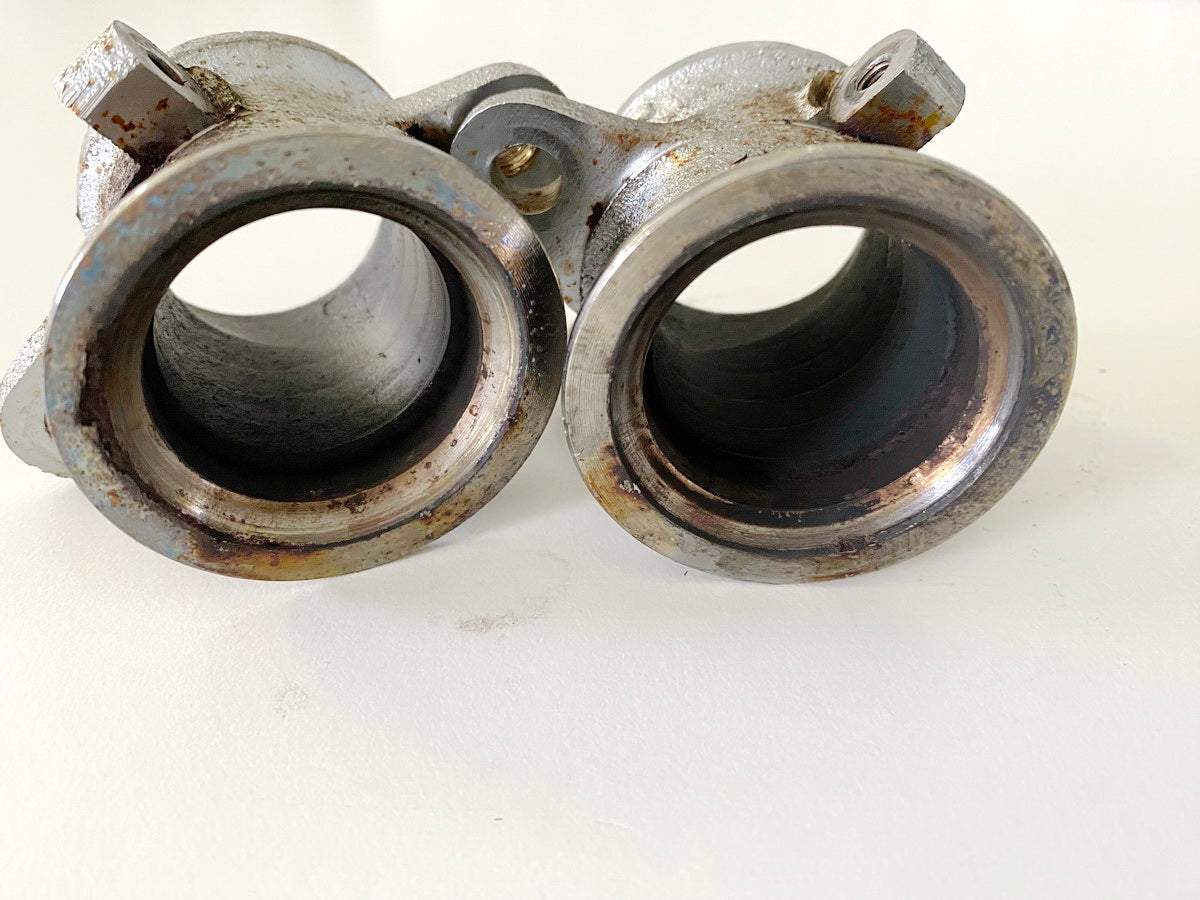 YAMAHA VMX-12 VMAX 1200 2WE Connection Spigot Manifold Pipe Flange Exhaust