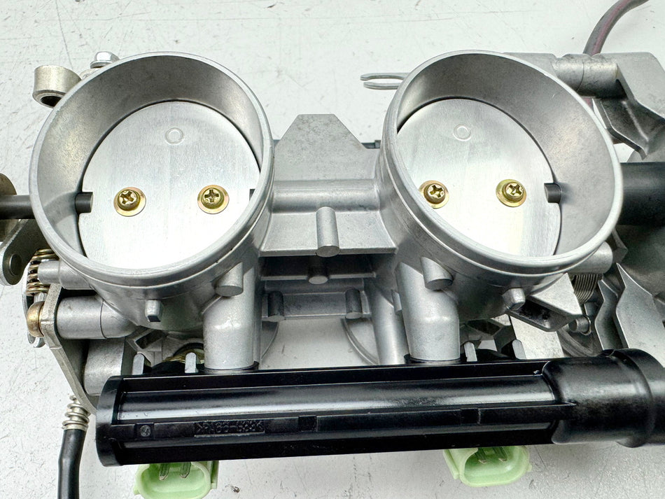 KAWASAKI ZX-6R 636C Einspritzanlage komplett Stellmotor Poti Einspritzdüse 05-06