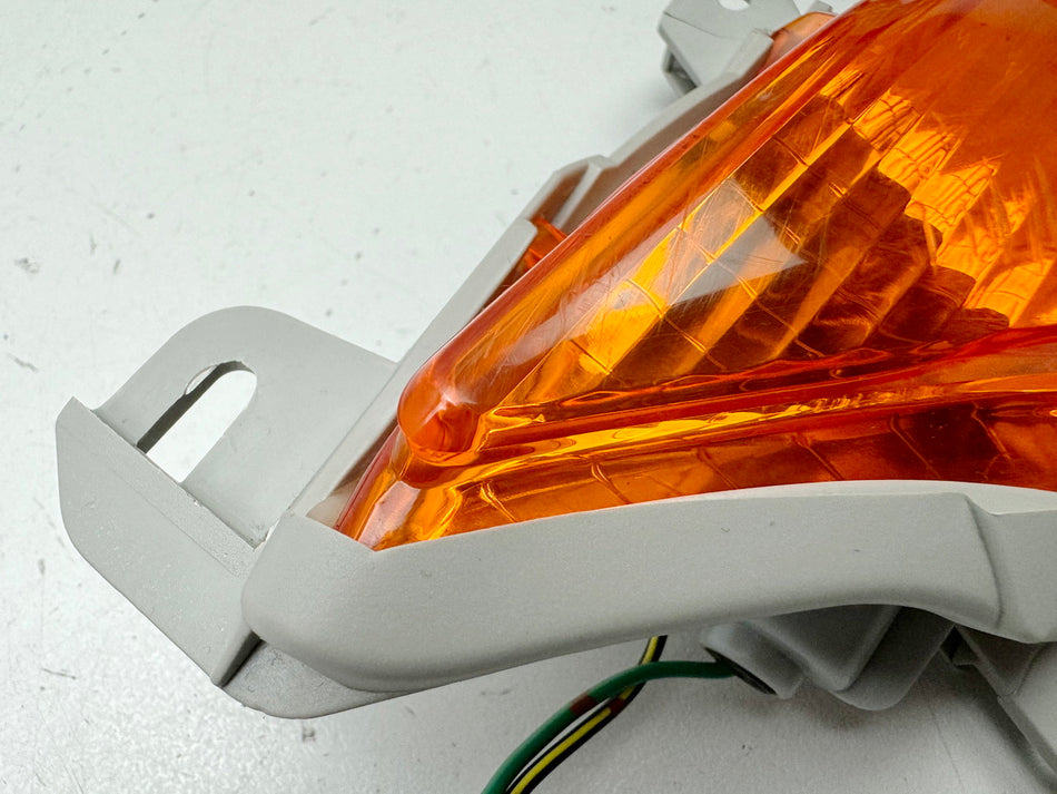 KAWASAKI ZX-6R 636 C Blinker rechts vorn original Blinkerglas Sockel Kabel 05-06