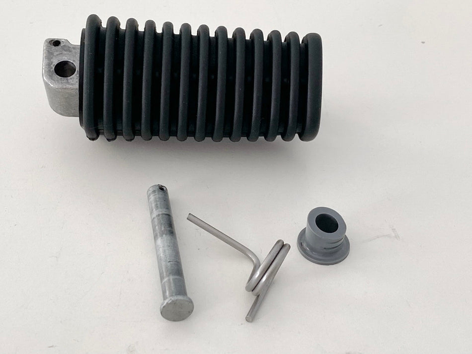 BMW R 1100 RT 259 estribera derecha del conductor, goma de estribera original