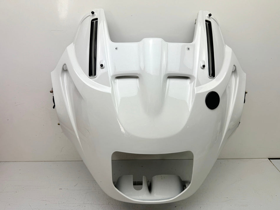 BMW R 1100 RT 259 Front Fairing Canopy Mask Upper Part Headlight Mask Cover white
