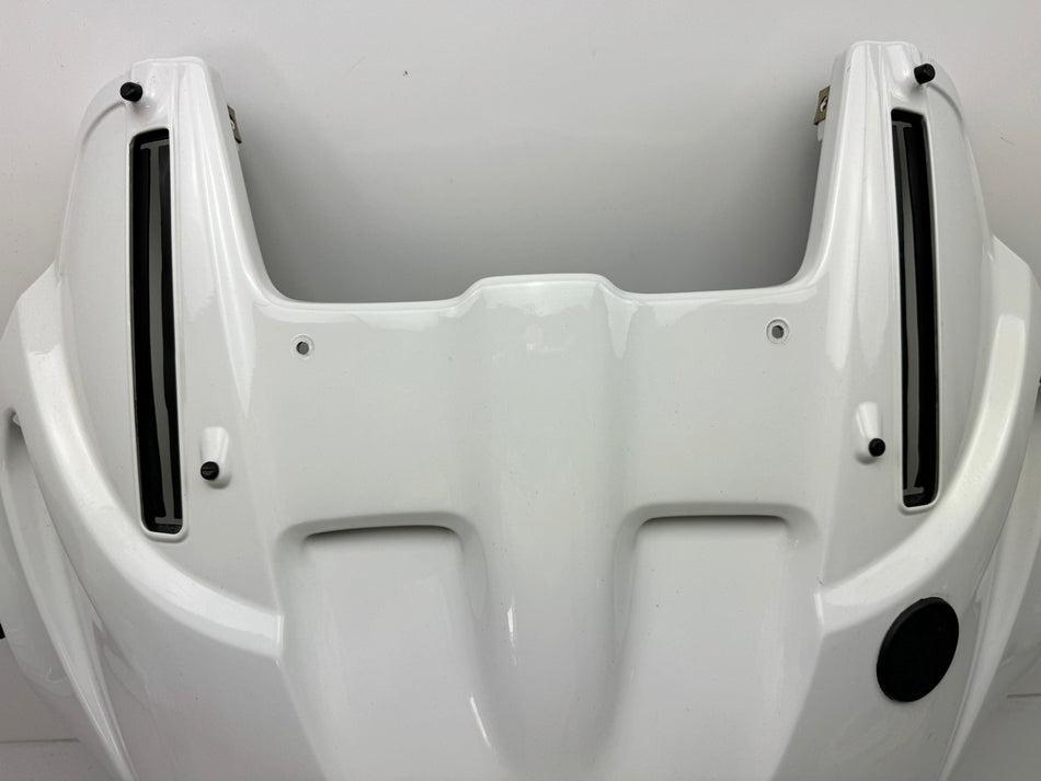 BMW R 1100 RT 259 Front Fairing Canopy Mask Upper Part Headlight Mask Cover white
