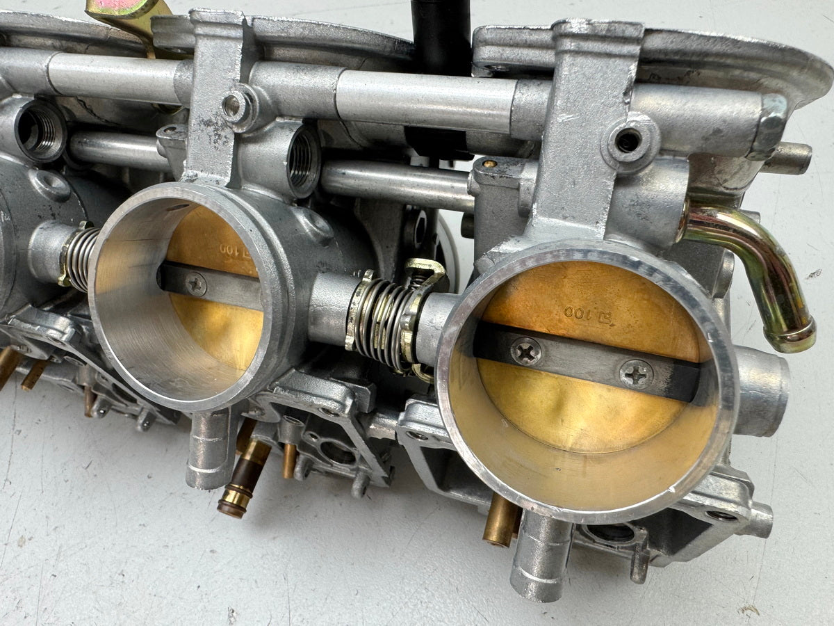 YAMAHA YZF R1 RN01 RN04 Vergaser Mikuni Vergaserbody ultraschallgereinigt 98-01