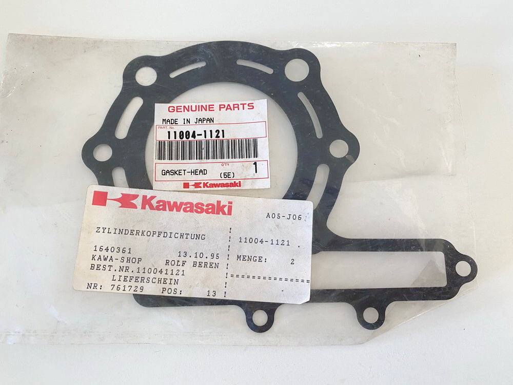 Kawasaki Junta culata original 11004-1121 ATV KSF KFX KLR - NUEVO