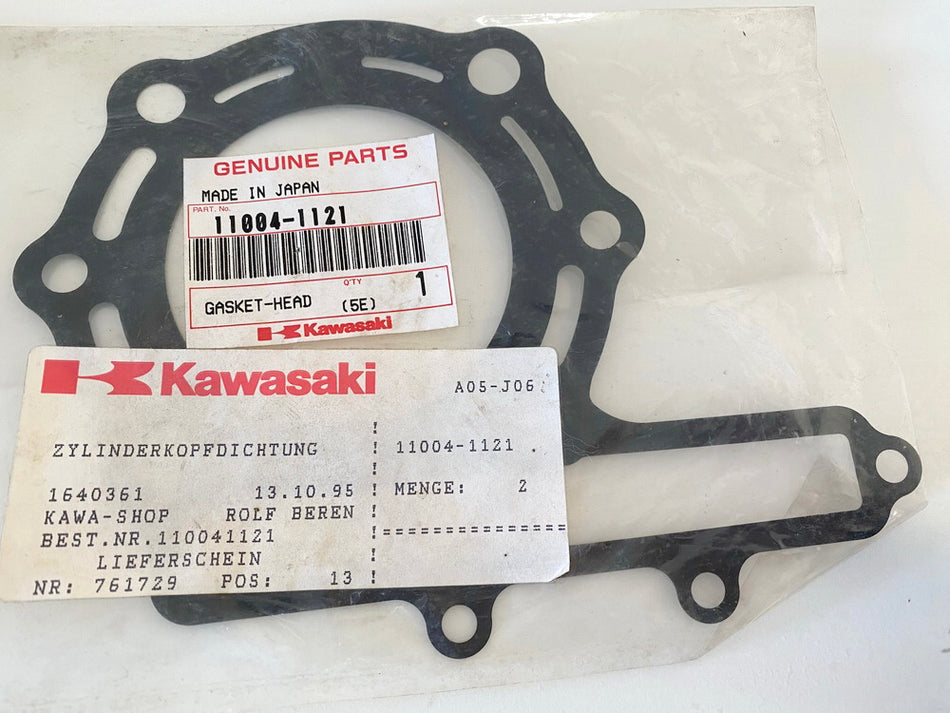 Kawasaki Junta culata original 11004-1121 ATV KSF KFX KLR - NUEVO