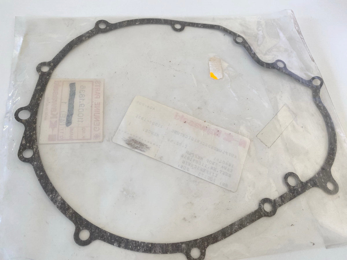 Kawasaki Junta de tapa de embrague original 11009-1836 EN ER GPZ KLE NUEVA