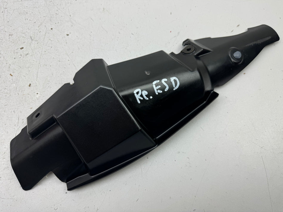 KAWASAKI ZX-6R 636 C Abdeckung Auspuff Cover Blende Hitzeschutz Dämpfer 05-06