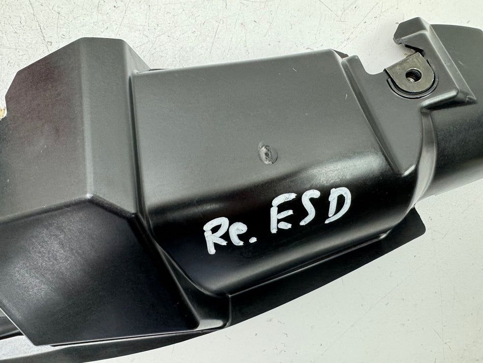 KAWASAKI ZX-6R 636 C Abdeckung Auspuff Cover Blende Hitzeschutz Dämpfer 05-06