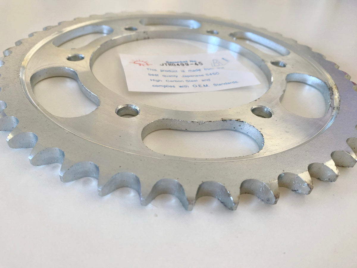 JTR Kettenrad Carbon Stahl JTR0499-45 - NEUWERTIG