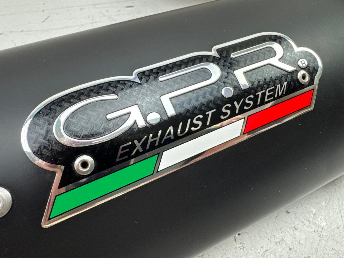 Triumph Street Triple 675 D67LD Auspuff GPR Furore Nero Schalldämpfer ABE 07-12