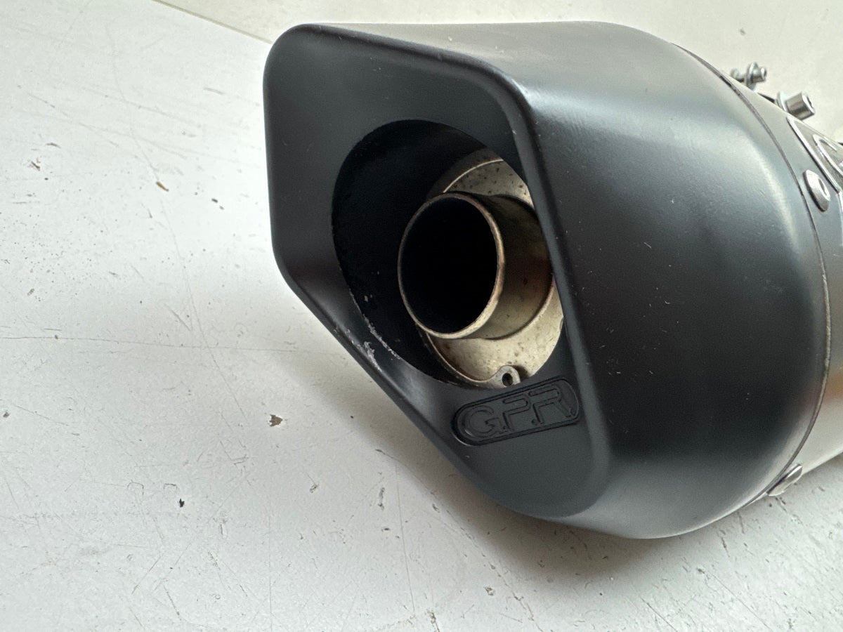 Triumph Street Triple 675 D67LD Auspuff GPR Furore Nero Schalldämpfer ABE 07-12