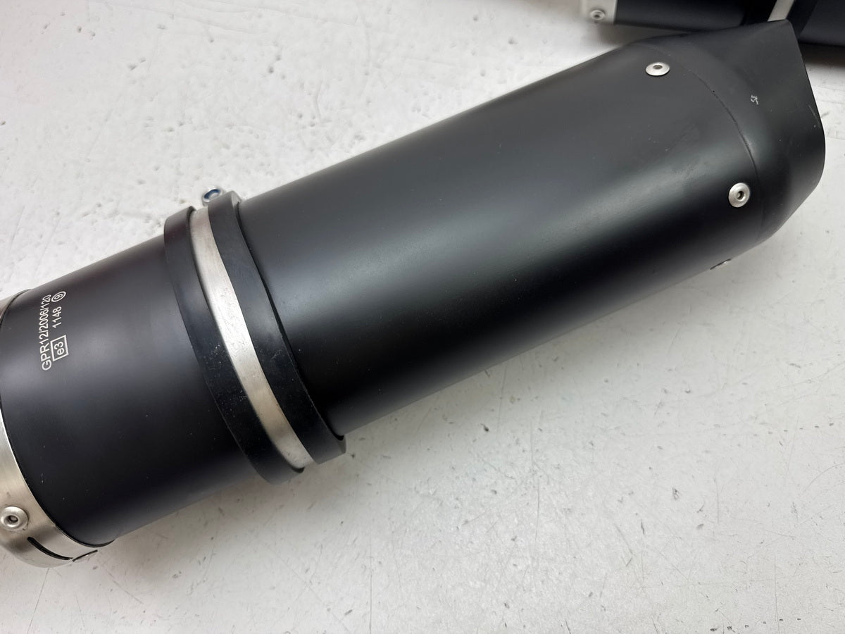 Triumph Street Triple 675 D67LD Auspuff GPR Furore Nero Schalldämpfer ABE 07-12