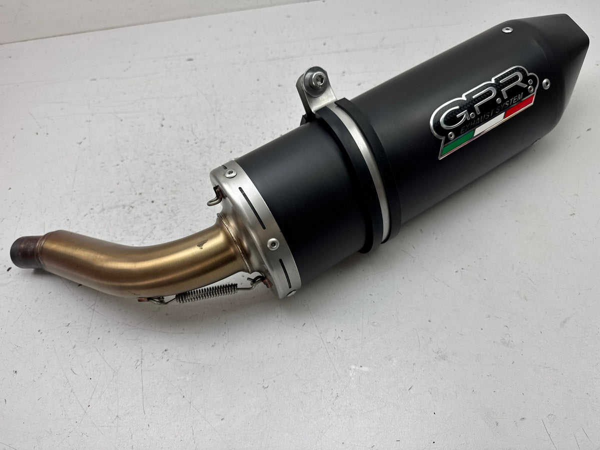 Triumph Street Triple 675 D67LD Auspuff GPR Furore Nero Schalldämpfer ABE 07-12