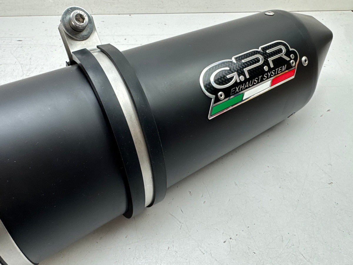 Triumph Street Triple 675 D67LD Auspuff GPR Furore Nero Schalldämpfer ABE 07-12