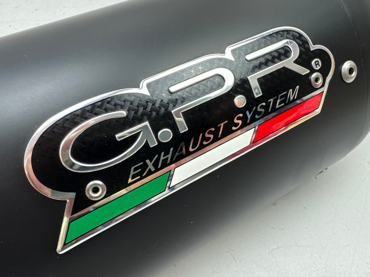 Triumph Street Triple 675 D67LD Auspuff GPR Furore Nero Schalldämpfer ABE 07-12