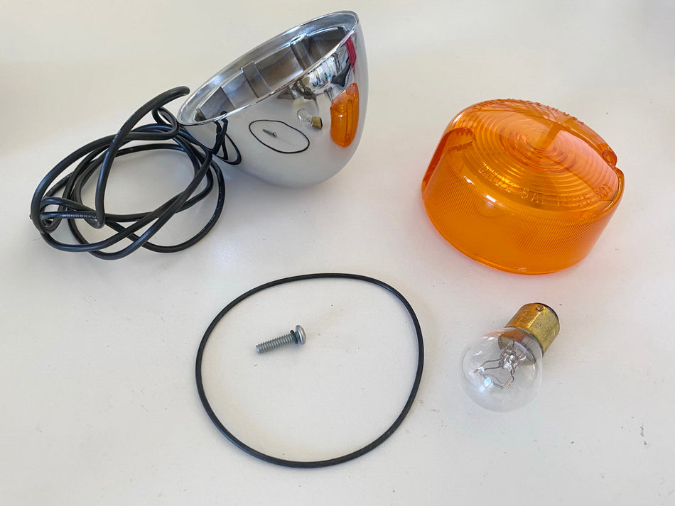 Blinker vorn Chris Products No. 0004A für Harley Davidson - NEU