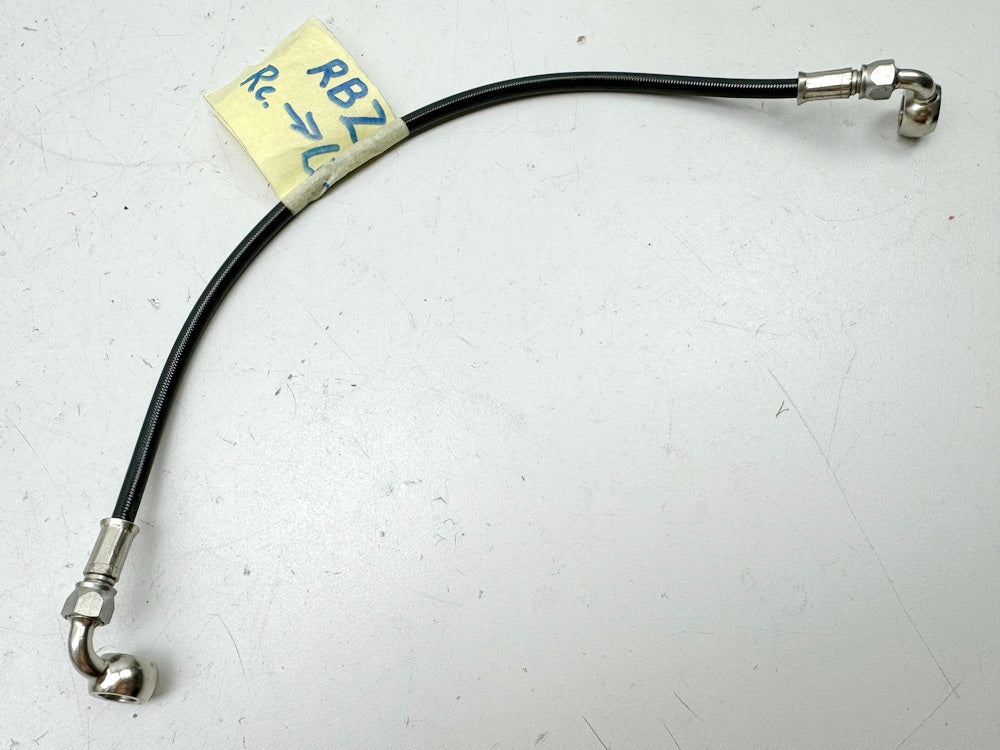 KAWASAKI Z1000 ZRT00A Bremsleitung vorn hinten Stahlflex schwarz  03-06