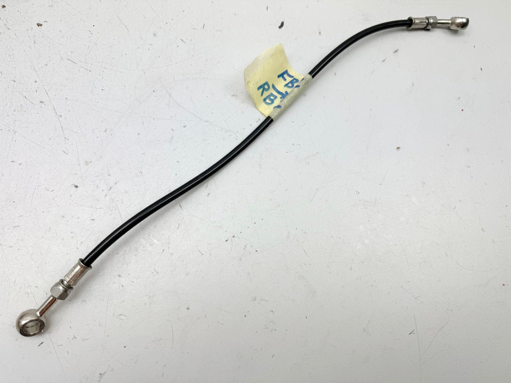 KAWASAKI Z1000 ZRT00A Bremsleitung vorn hinten Stahlflex schwarz  03-06