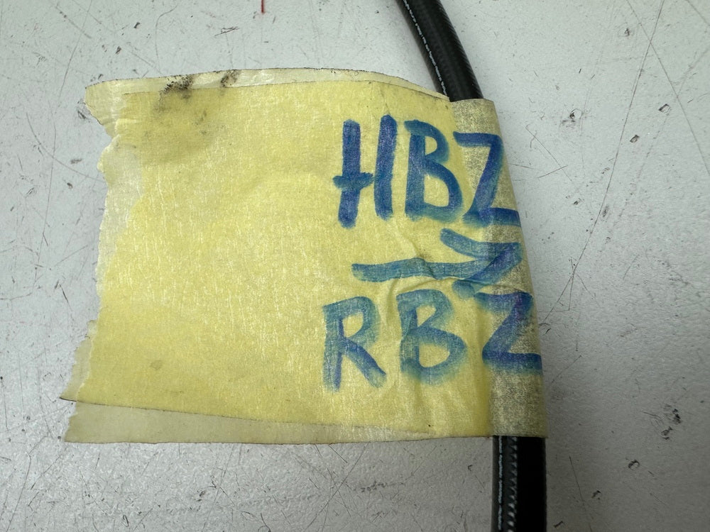 KAWASAKI Z1000 ZRT00A Bremsleitung vorn hinten Stahlflex schwarz  03-06