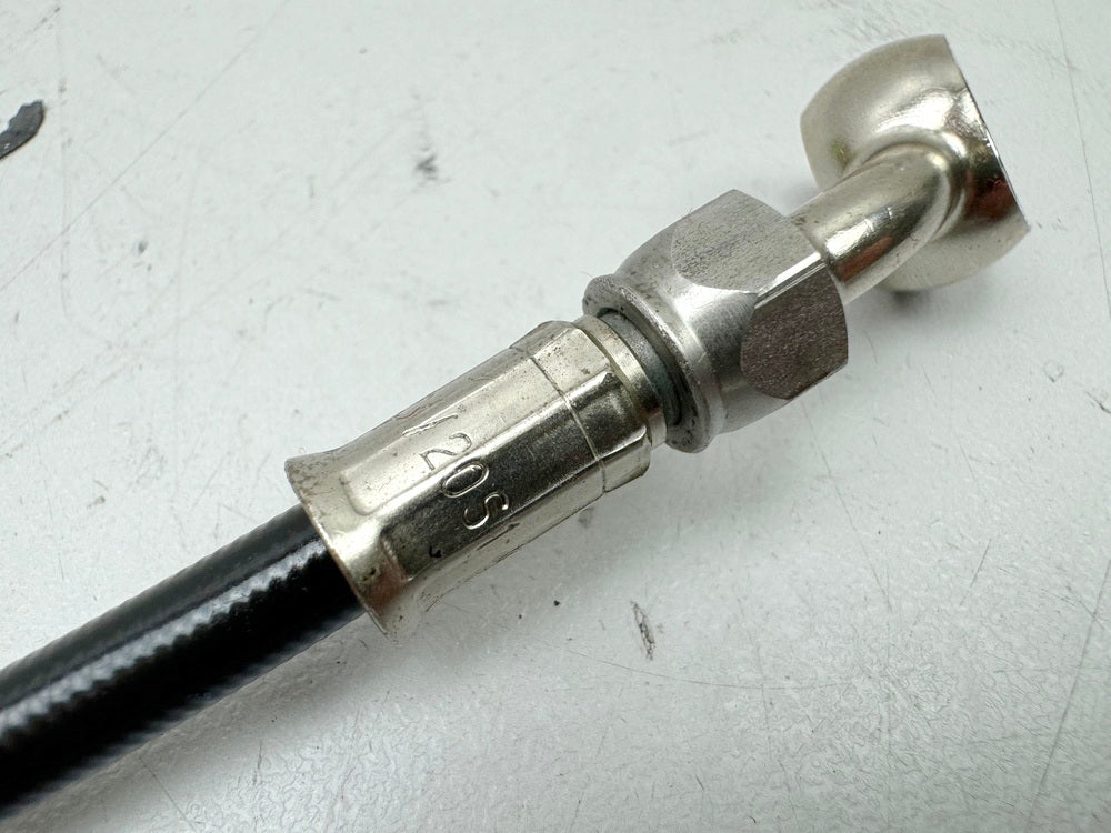 KAWASAKI Z1000 ZRT00A Bremsleitung vorn hinten Stahlflex schwarz  03-06