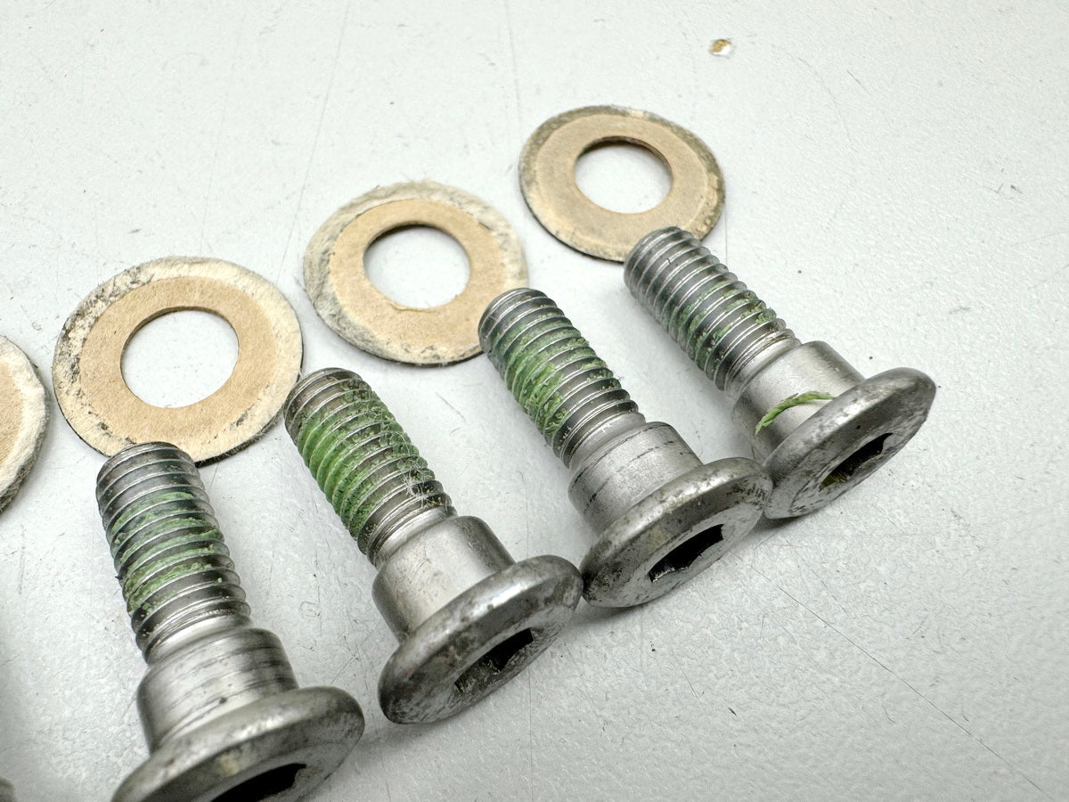 HONDA CBR 600 PC19 PC23 Tornillos para discos de freno delanteros + traseros (para llantas)
