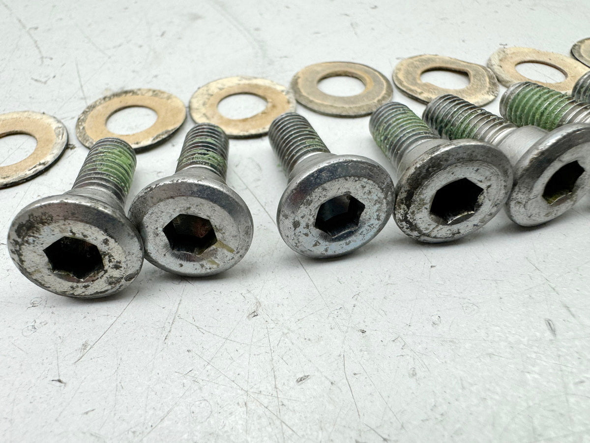HONDA CBR 600 PC19 PC23 Tornillos para discos de freno delanteros + traseros (para llantas)