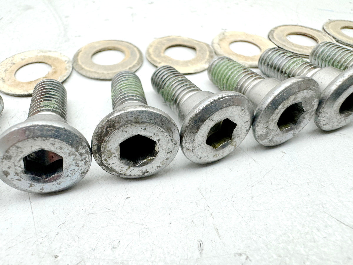 HONDA CBR 600 PC19 PC23 Tornillos para discos de freno delanteros + traseros (para llantas)