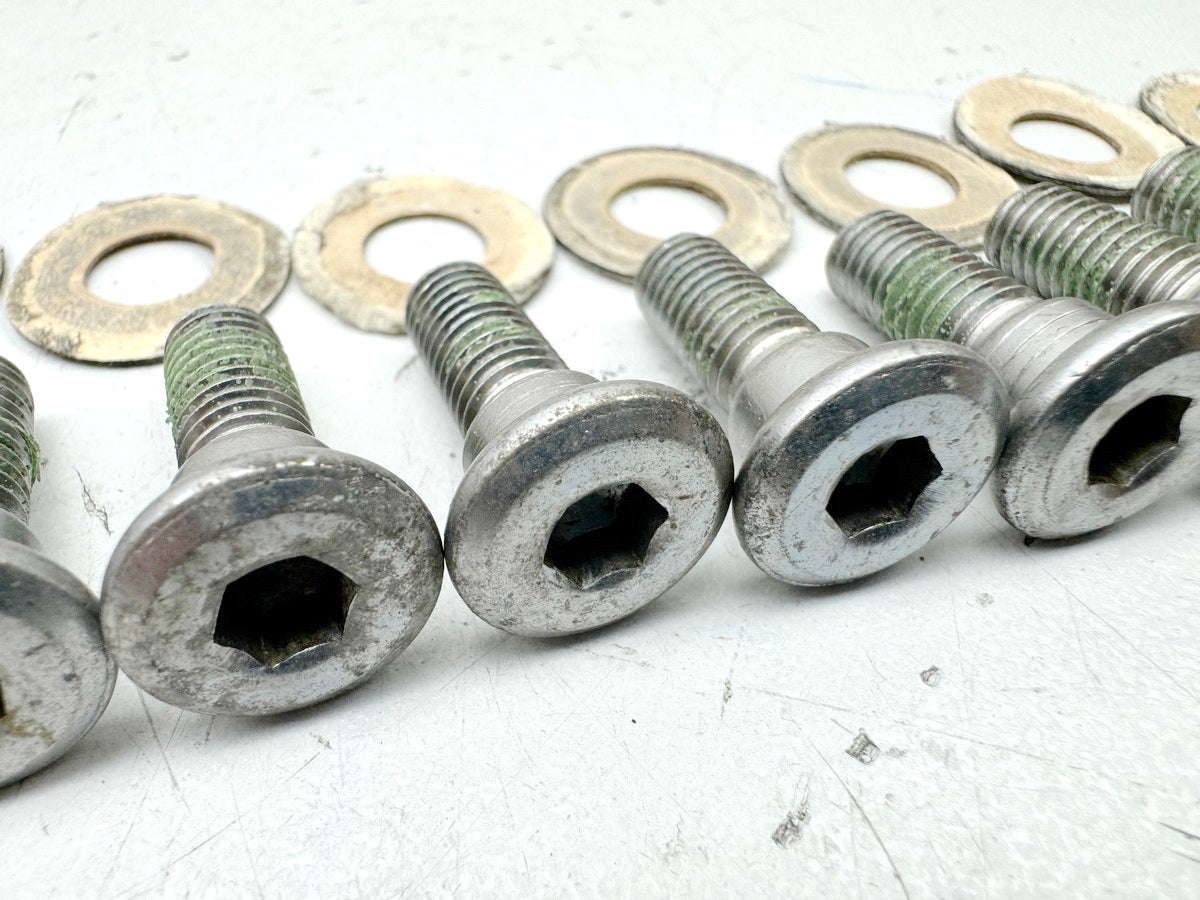 HONDA CBR 600 PC19 PC23 Tornillos para discos de freno delanteros + traseros (para llantas)