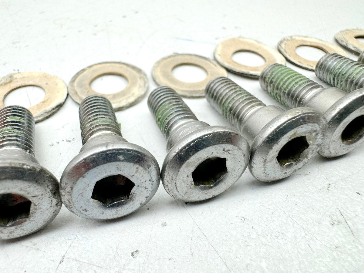 HONDA CBR 600 PC19 PC23 Tornillos para discos de freno delanteros + traseros (para llantas)